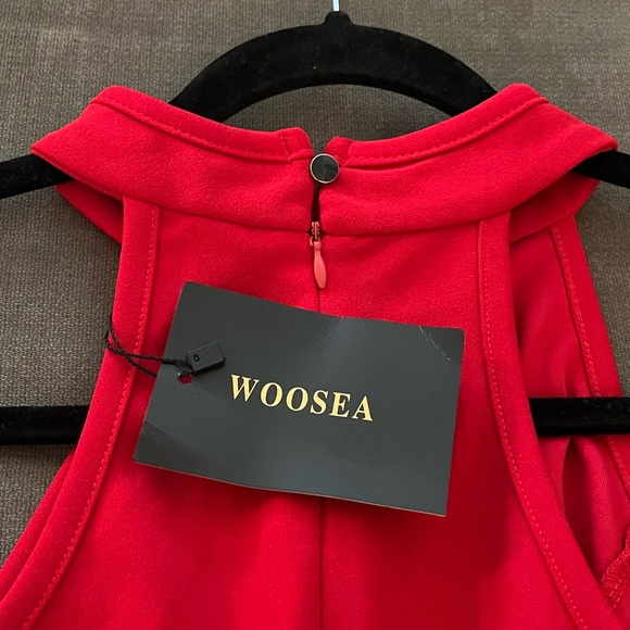 Red long dress size small NWT - Picture 3 of 3